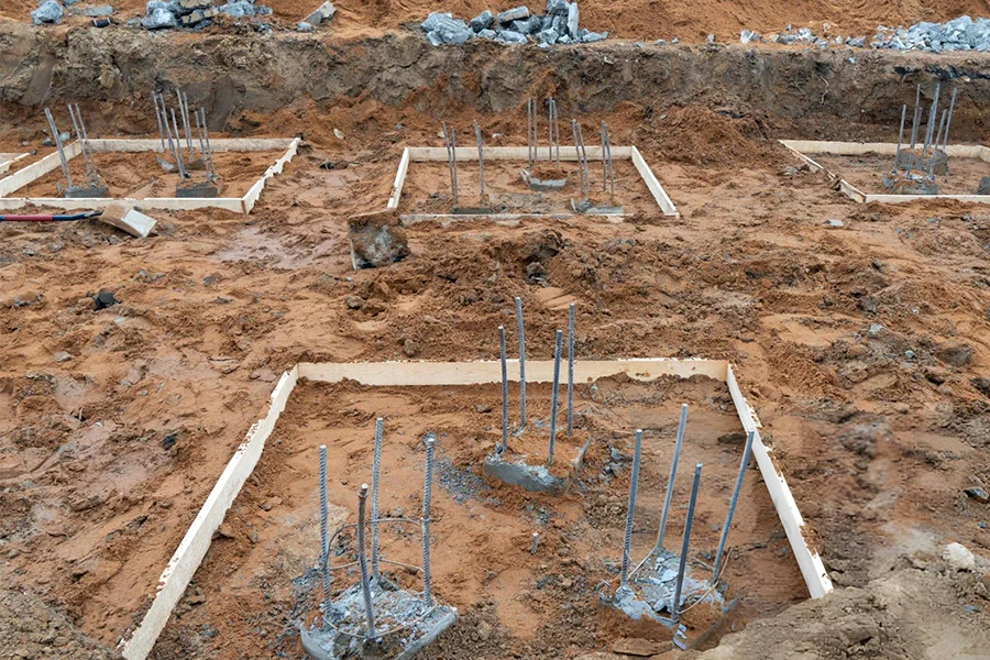Pre Construction Pier Installation